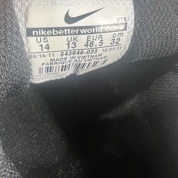 Nike air max torch 4 black bolt Mens 14 343846 033 - Picture 8 of 8